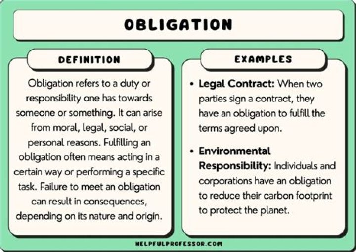 Duties vs Obligations Difference and Comparison
