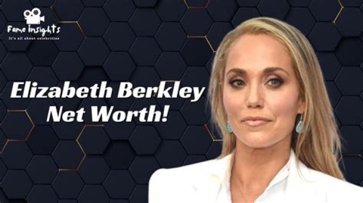 Elizabeth Berkley Net Worth Plenty Of Cheddar