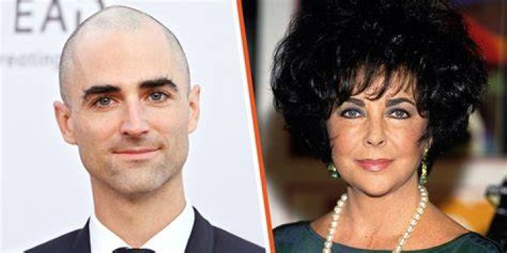 Elizabeth Taylor and her grandson Quinn Tivey. Elizabeth taylor