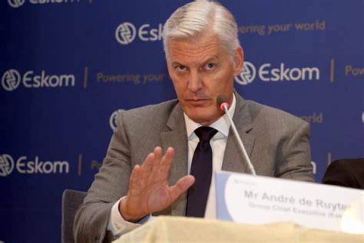 Embattled Eskom CEO De Ruyter To Leave "With Immediate Effect" » Ubetoo