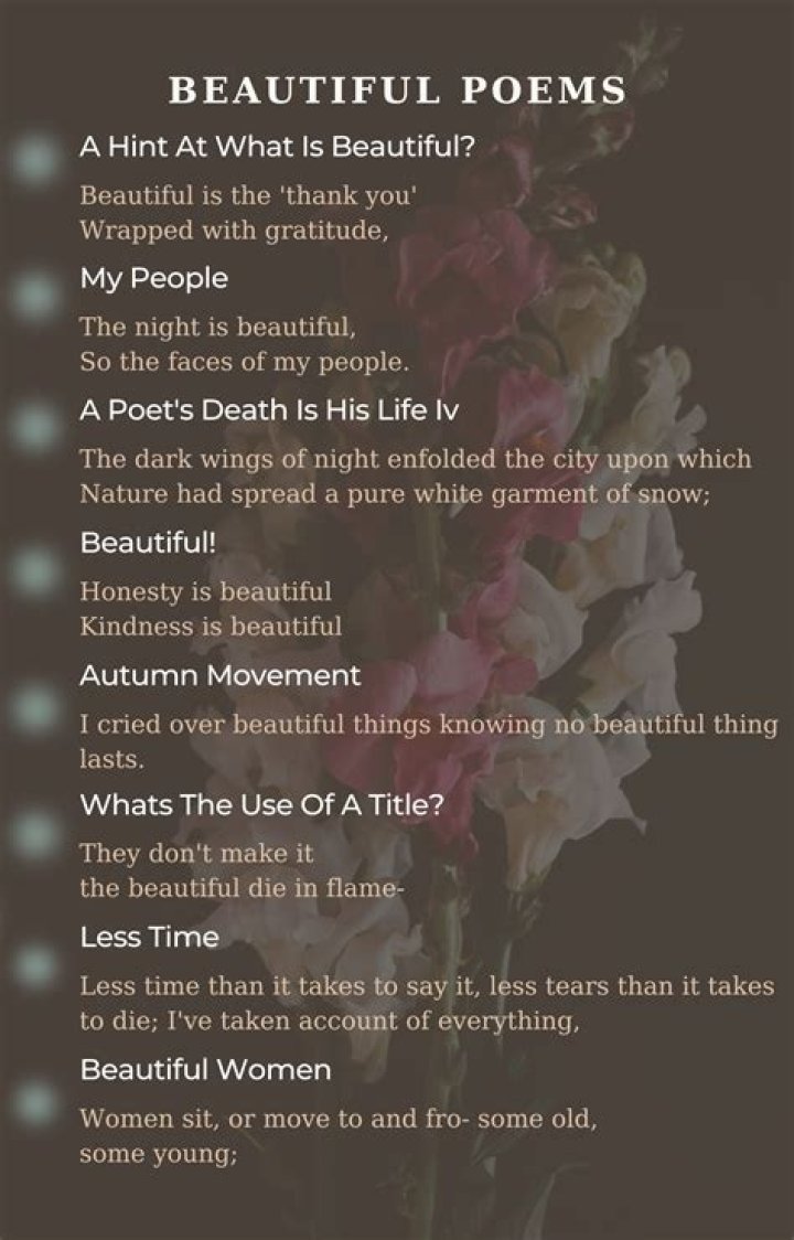 Embrace the Poetic Beauty of Her Words |
