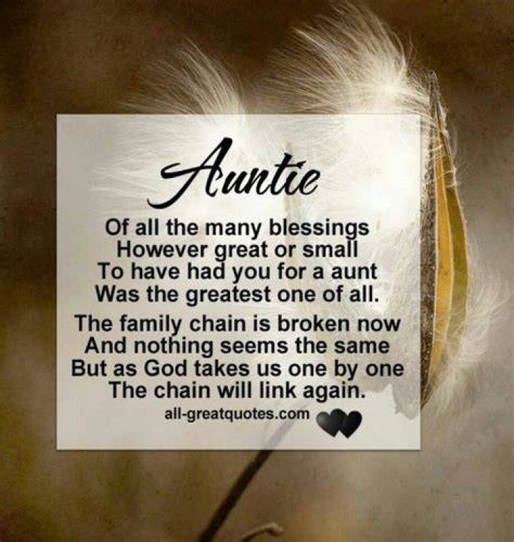 Explore Quotes For Aunt Death