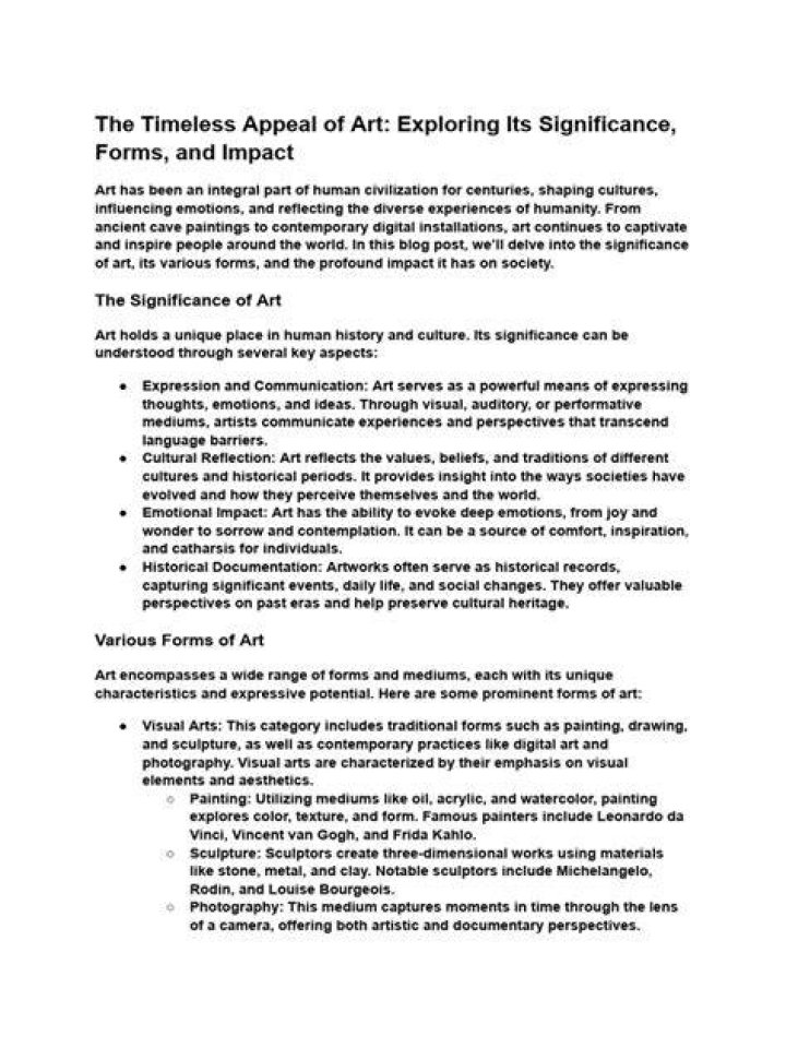 Exploring Its Significance And Impact