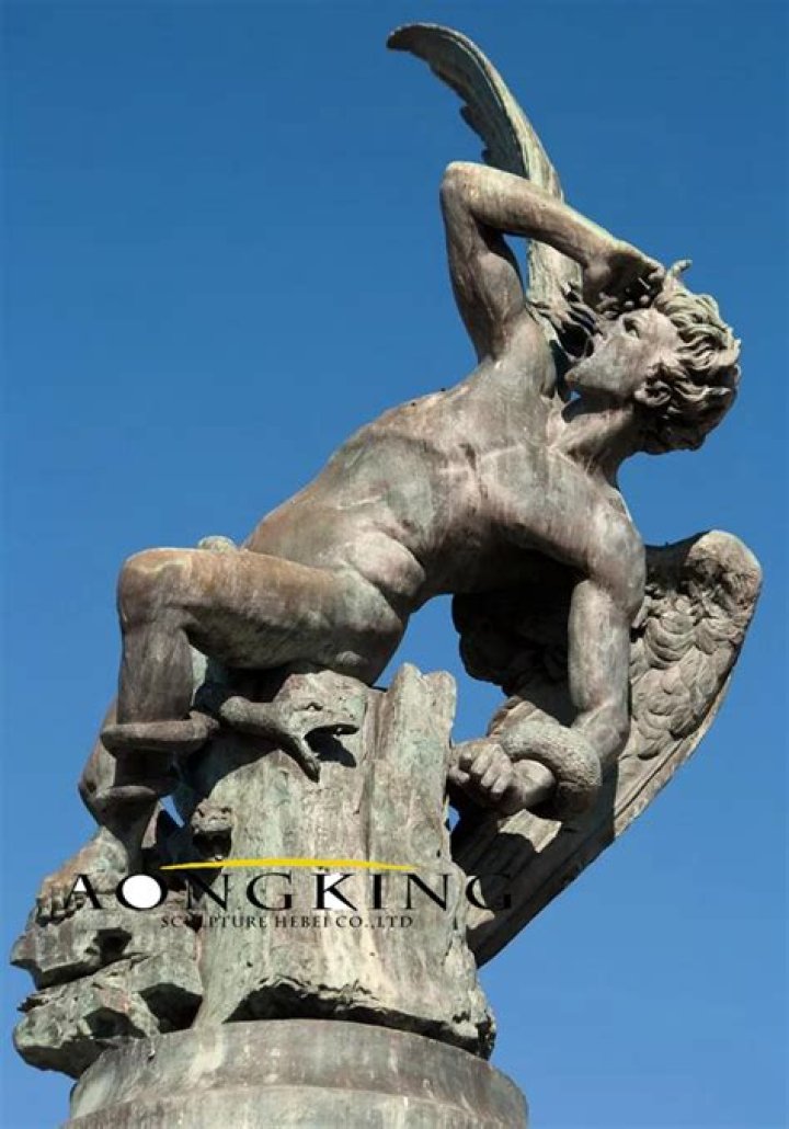 Fallen Angel Statue's Profound Revelations