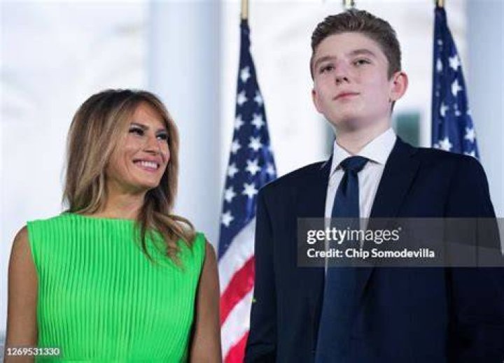 First lady Son Barron was positive for COVID, now negative WHYY