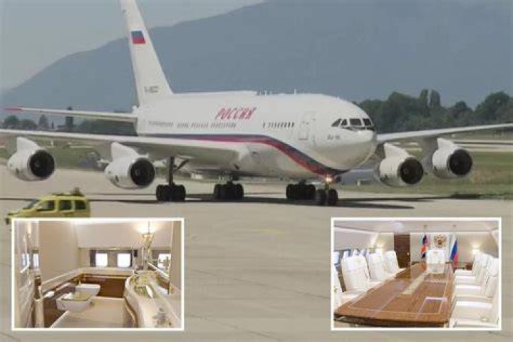 Flying Kremlin: Inside Putin's presidential Ilyushin jet
