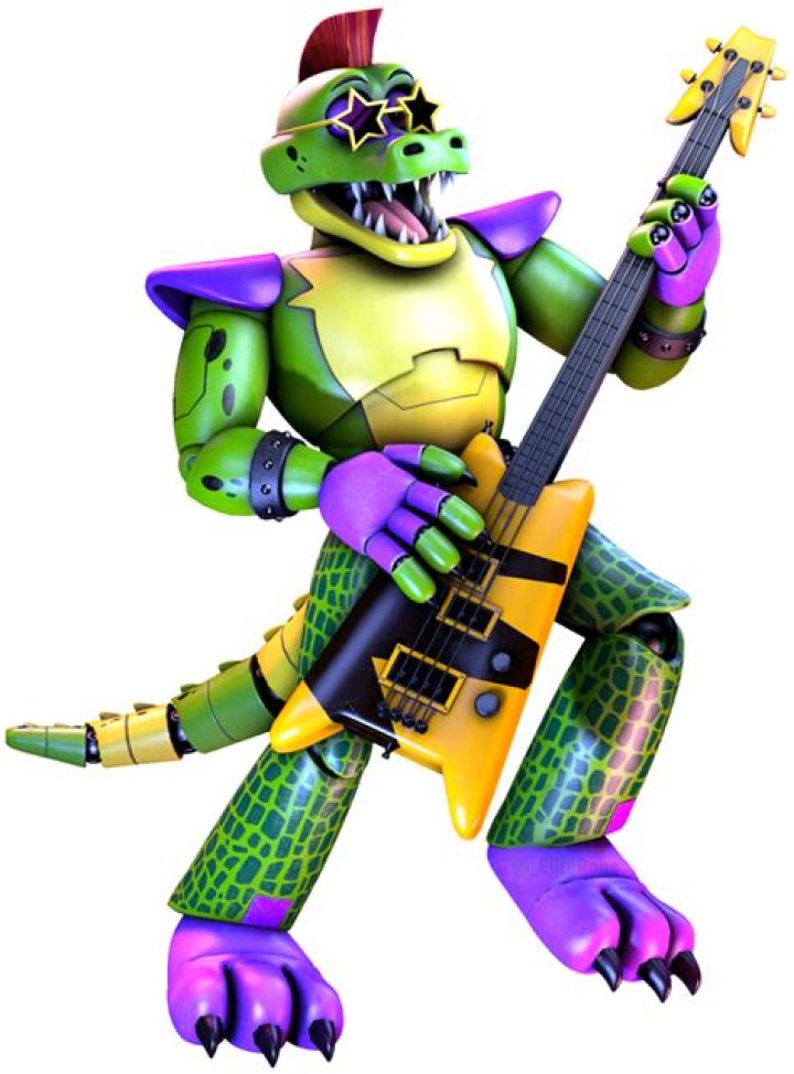 [FNaF SFM]Montgomery Gator / Monty Fullbody Render by EliteRobo on