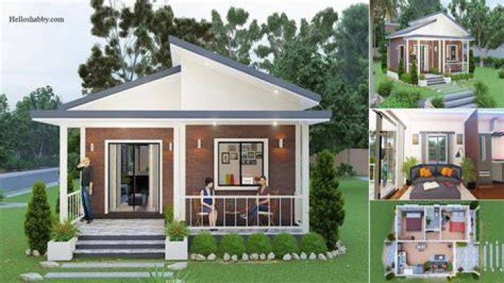Four Low Budget Small House Plans from 500 sq.ft. to 650 sq.ft. Free