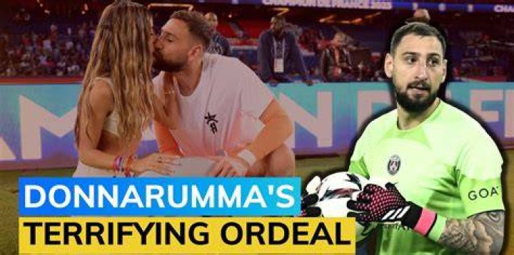 Gianluigi Donnarumma and girlfriend attacked in armed robbery Futbol