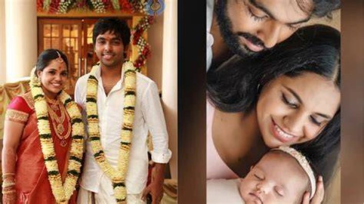 GV Prakash with his wife saindhavi 😍 !! Actors & actresses, Actress