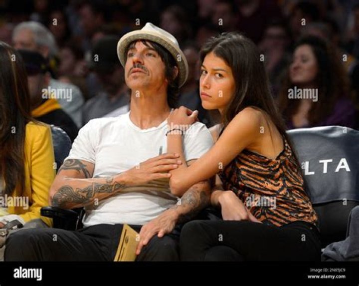 Helena Vestergaard And Anthony Kiedis из архива, бесподобные красочные