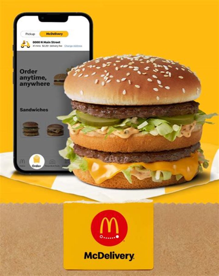 How can I get Mcdonalds delivered?