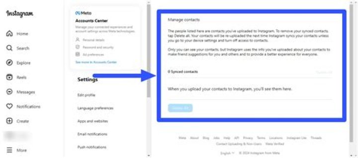 How do I find my Android contacts on Instagram?