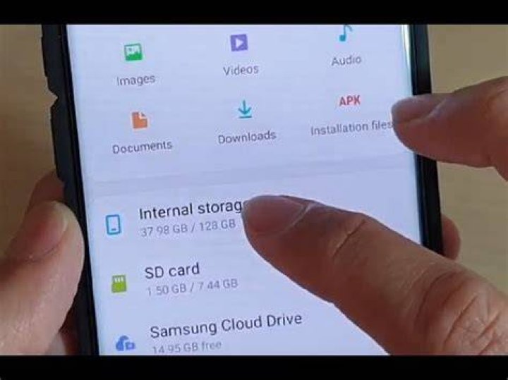How do I move pictures from internal storage to SD card?