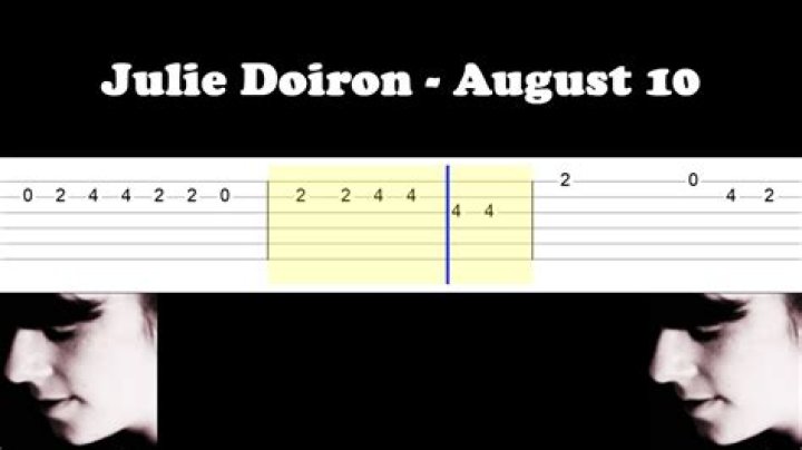 How do you play F August on guitar?