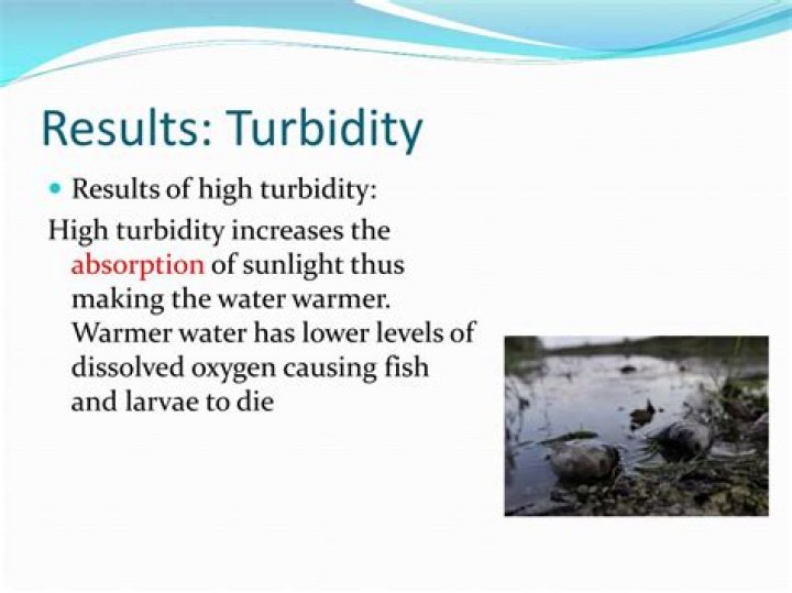 How does turbidity affect pH?