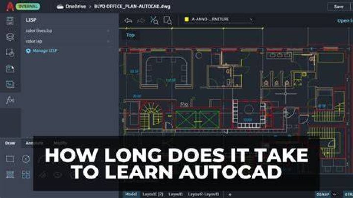 How long does it take to learn 3D AutoCAD?