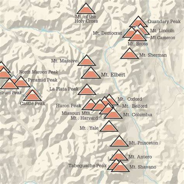 How many 14ers are in the San Juan Mountains?