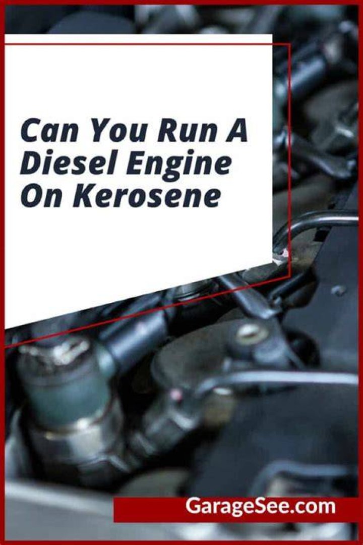 How many km can diesel engine run?