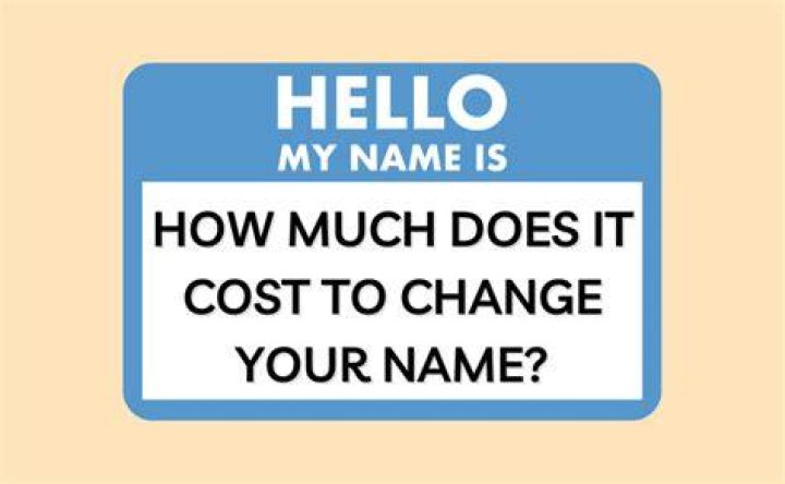 How much does it cost to change your name in Tarrant County Texas?