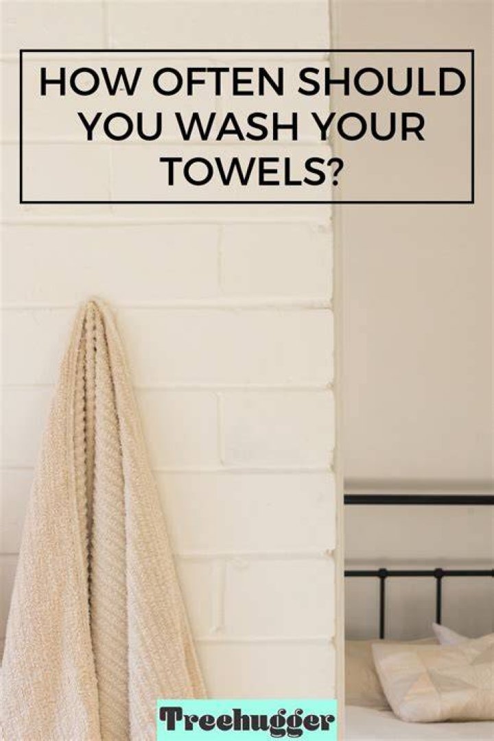 How often should I wash my towel? ·