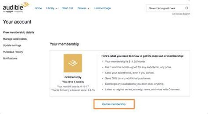 How To Cancel Audible Membership A Quick Guide ReliaBills