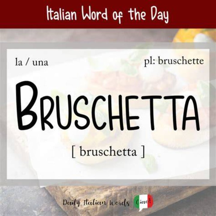 How to pronounce bruschetta in Italian correctly