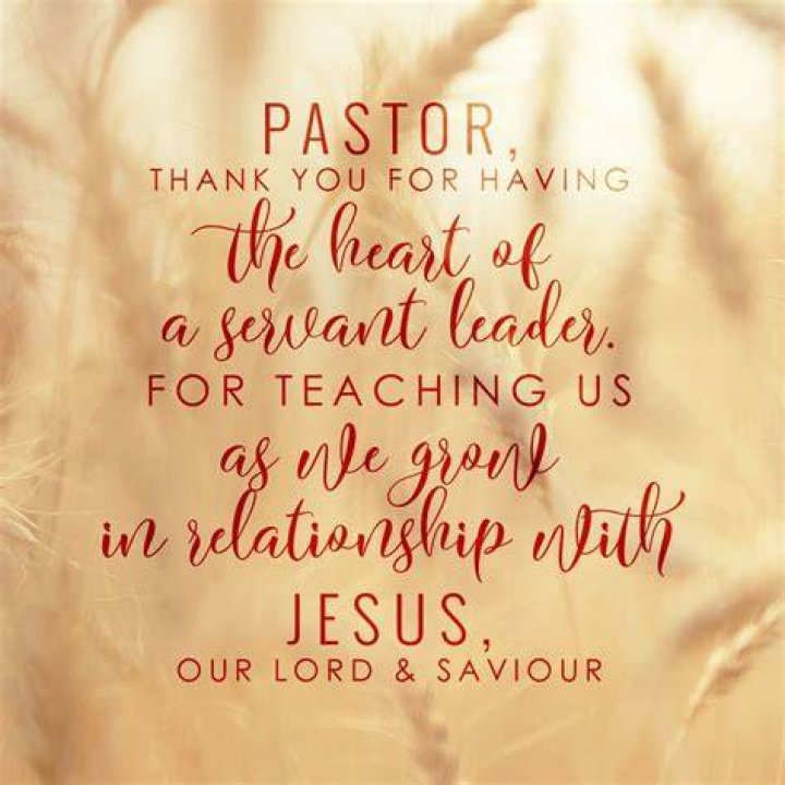 Inspirational Words for Pastor Appreciation