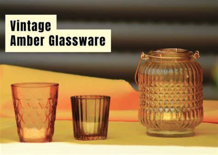 Is amber glass worth anything?