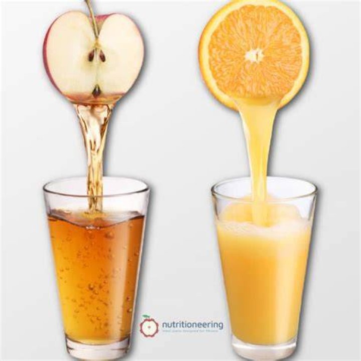 Is apple juice as acidic as orange juice?