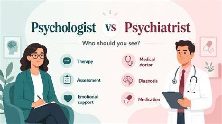 Is it better to see a psychiatrist or psychologist? ·
