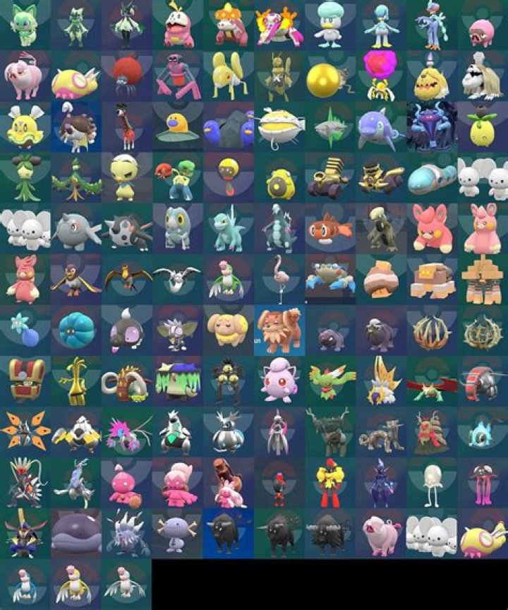 Is there a shiny Pokedex?