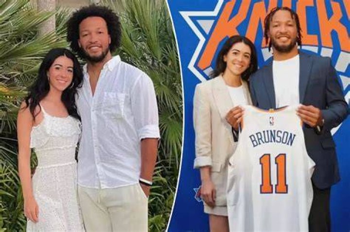 Jalen Brunson Marries Ali Marks; Josh Hart, RJ Barrett, Mikal Bridges