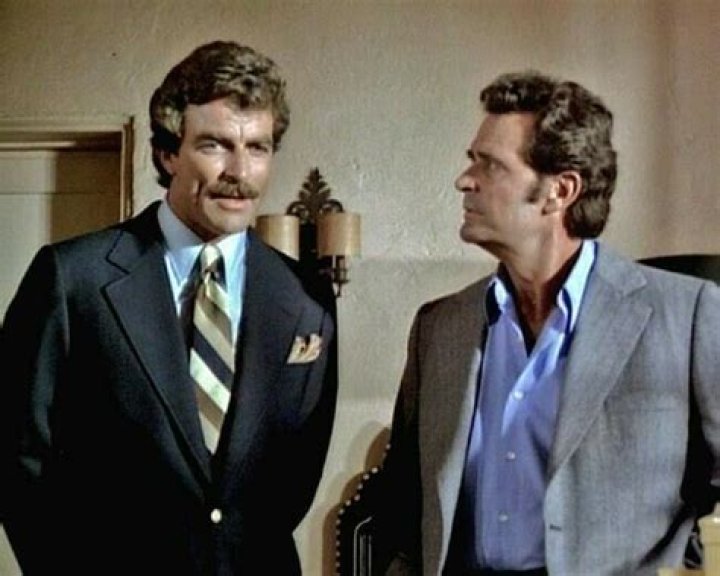 James Garner and Tom Selleck Selleck, Tom selleck, The rockford files