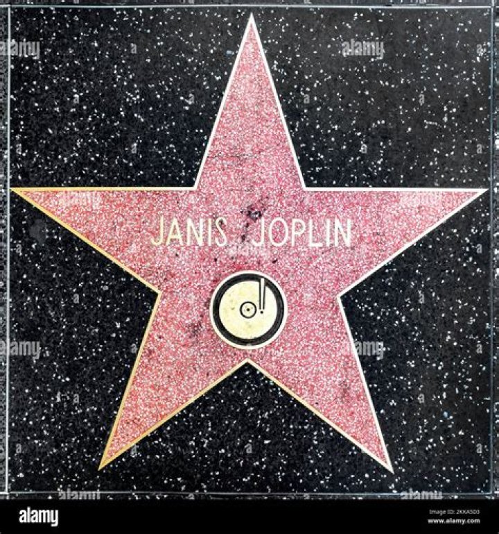 Janis Joplin Hollywood Star Walk Los Angeles Times