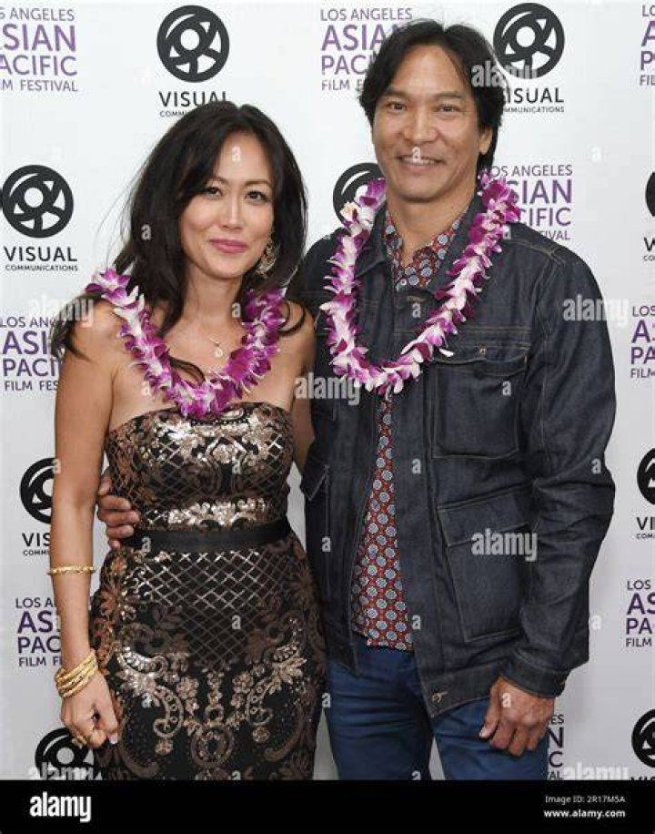 Jason Scott Lee R Wife Diana Editorial Stock Photo Stock Image