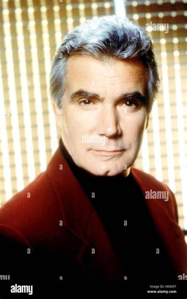 John McCook from The Bold and the Beautiful is posing here with his