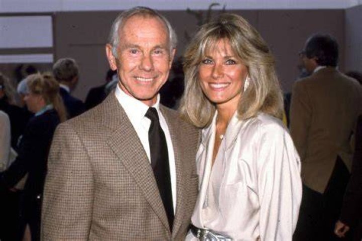 Johnny Carson And Alexis Maas