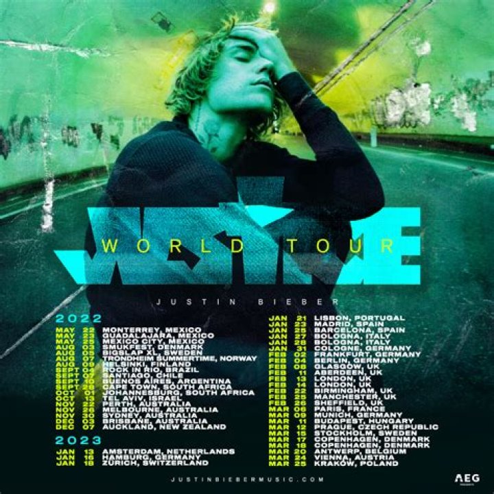 Justin Bieber 2022 tour dates announced, including stop in Nashville