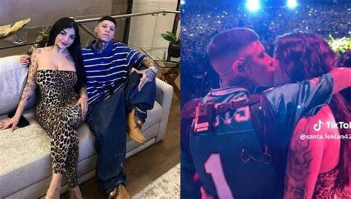 Karely Ruiz y Santa Fe Klan se dan tremendo beso y la acusan de