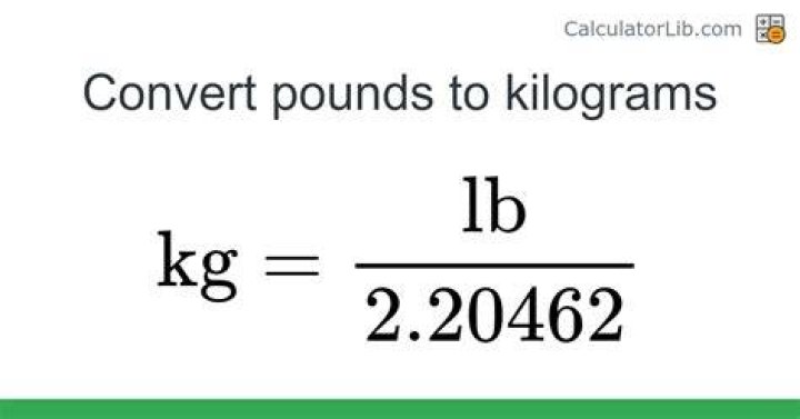 Kg to Pound Converter Calculator Hub