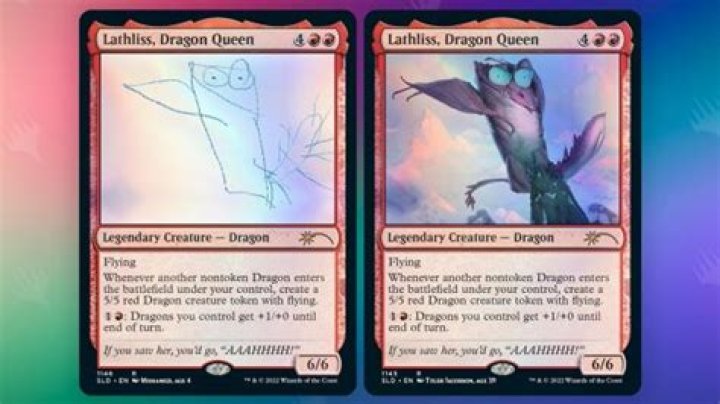 Kids’ drawings turned into MTG cards for children’s charity