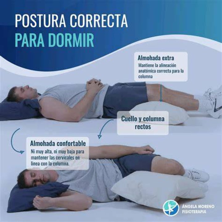 La posición correcta para dormir y mejorar tu salud