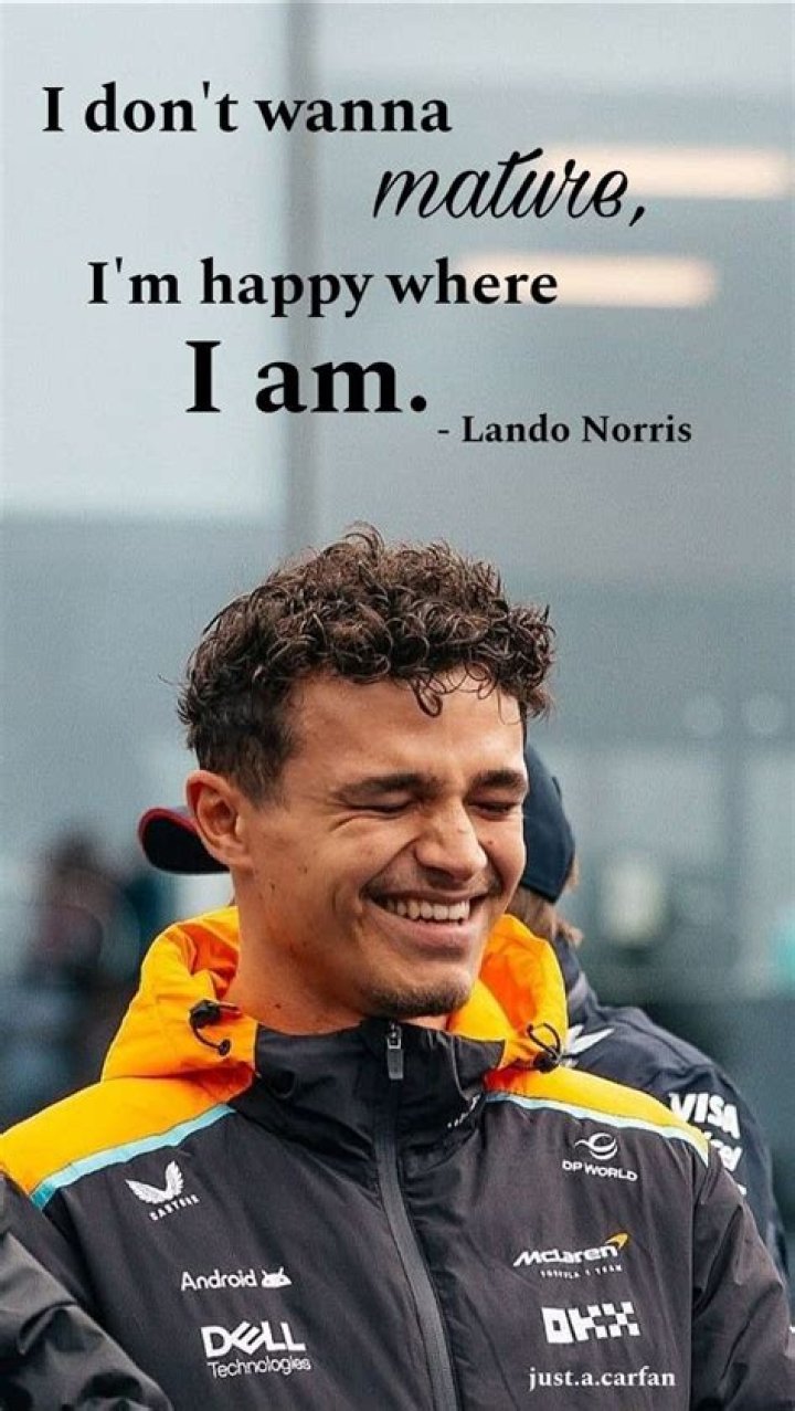 Lando Norris Age Quotes and Humor