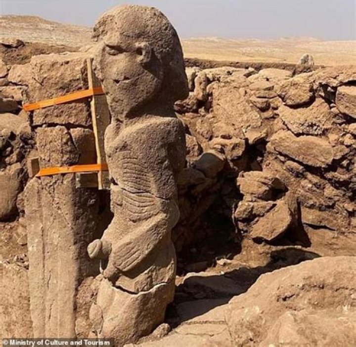 “Masked” Statue Discovered in 5,000YearOld Grave in Siberia