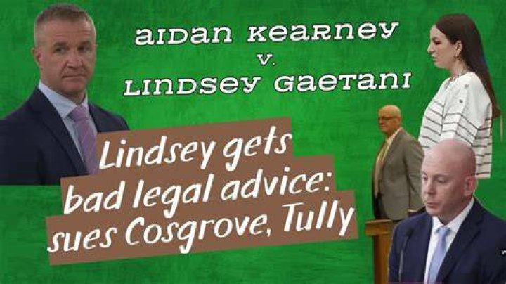 Lindsey Gaetani Medfield, Aidan Kearney Girlfriend Intimidation