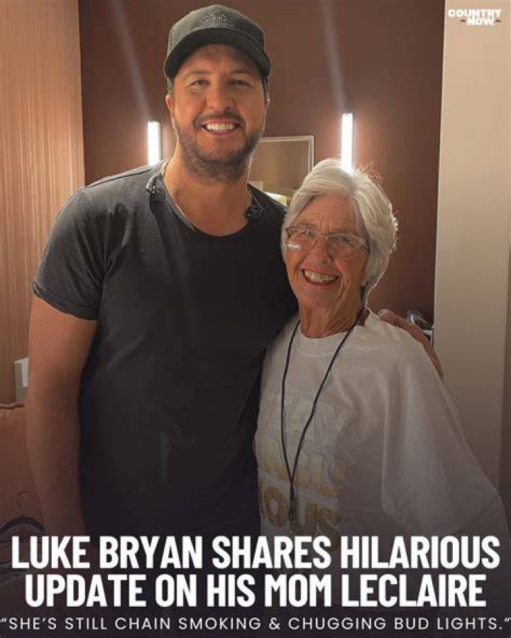Luke Bryan’s Mom Broke Down In Tears After Hearing Him Sing This One