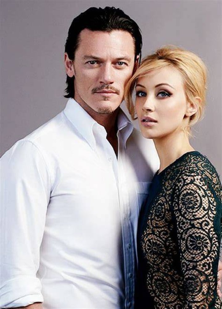 Luke Evans and Sarah Gadon they both look lovely as husband and wife