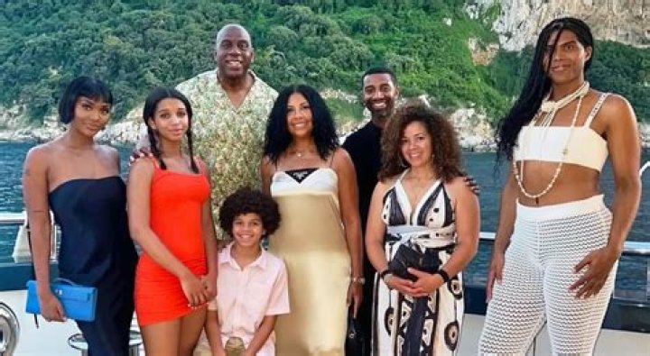 Magic Johnson and His Family &mdash; Including Son EJ &mdash; Hit the Red Carpet