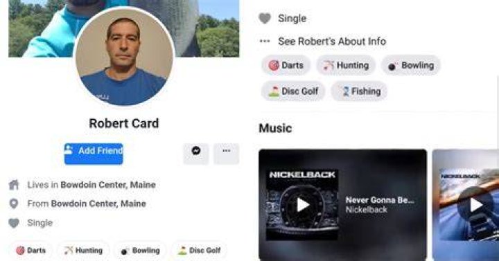 Maine mass shooting: Nickelback trends after suspected shooter Robert Card listed it as his favorite